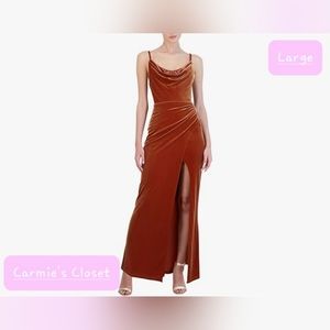 🔥NWT🔥OBO🔥 🟣 BCBGMAXAZRIA Women's Long Evening Gown Corset Dress Size Large